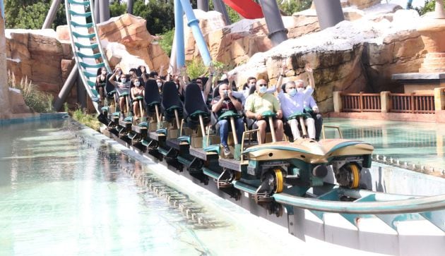 Shambala, la montaña rusa por excelencia de PortAventura, también está de vuelta