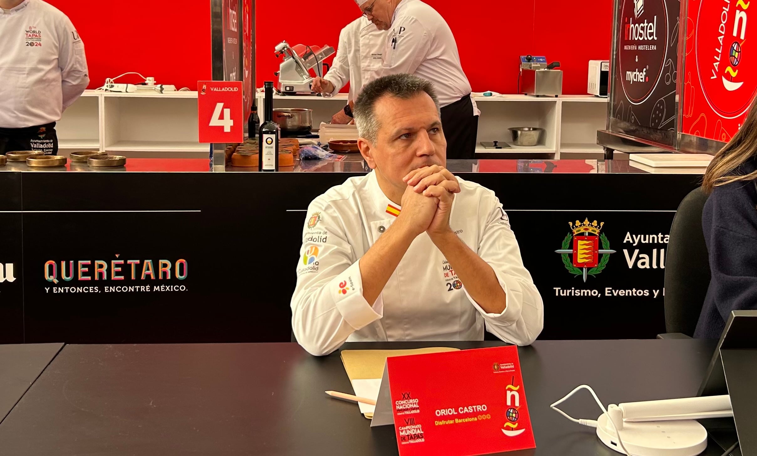 El chef Oriol Castro preside el jurado del VIII Concurso Mundial de Tapas en Valladolid | Cadena SER