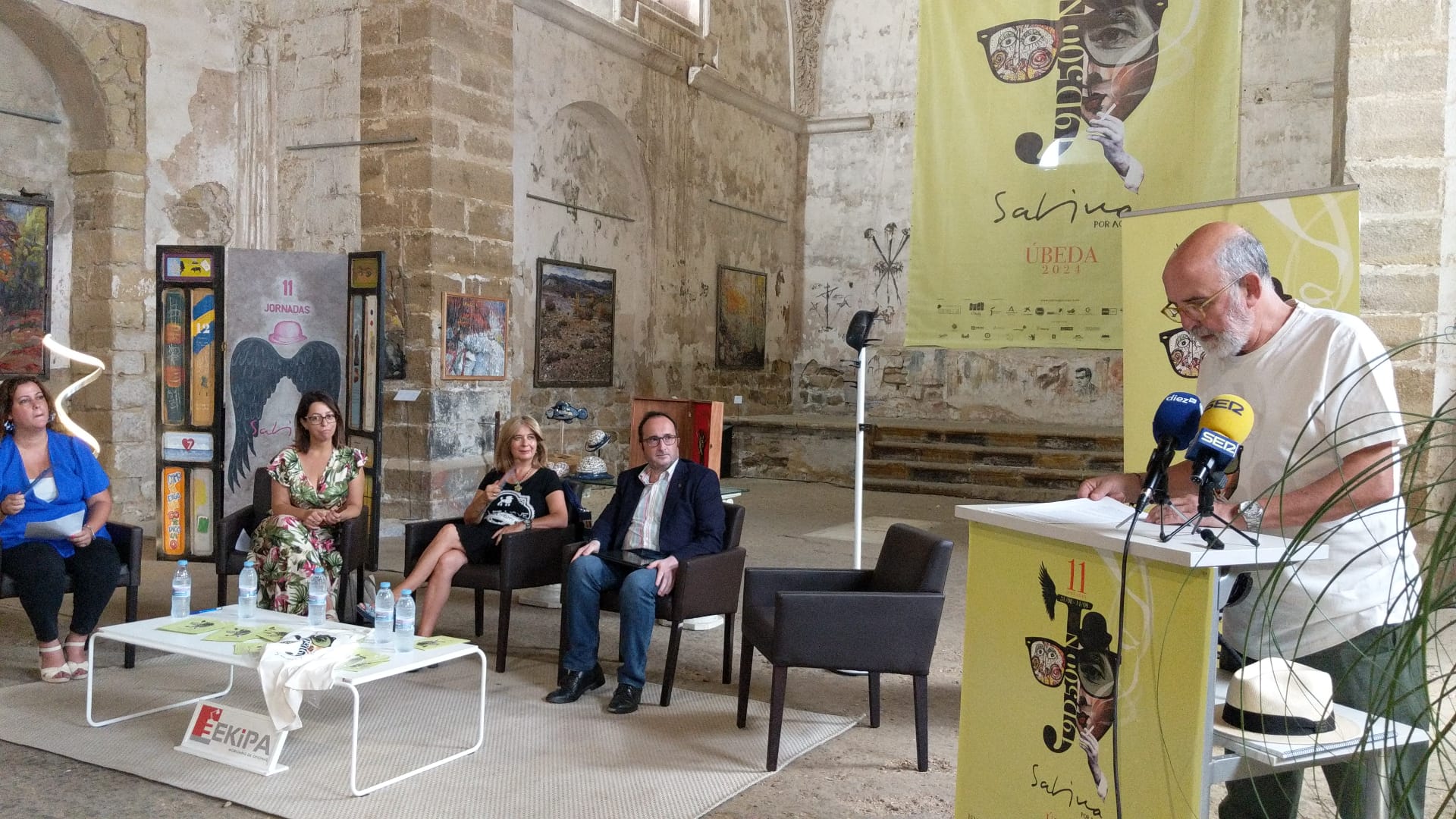 Inauguración de las 11º Jornadas &#039;Sabina por Aquí&#039; en Úbeda