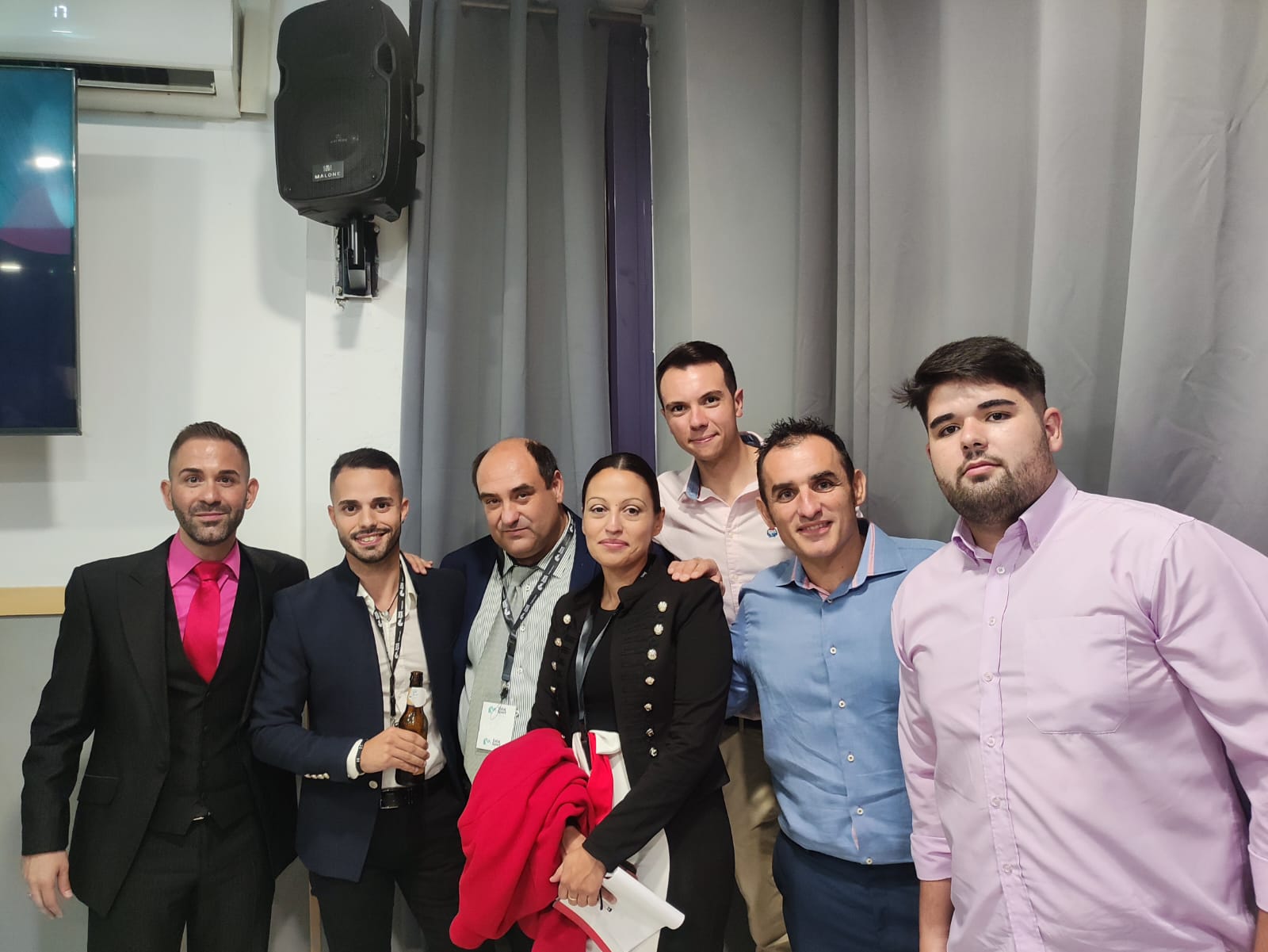 Parte del equipo de Total Sport Mediterranean.