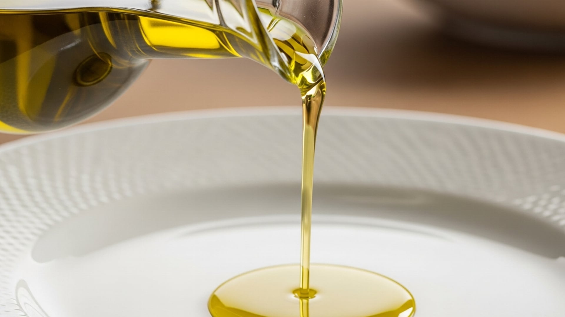 Cata de aceite de oliva virgen extra.