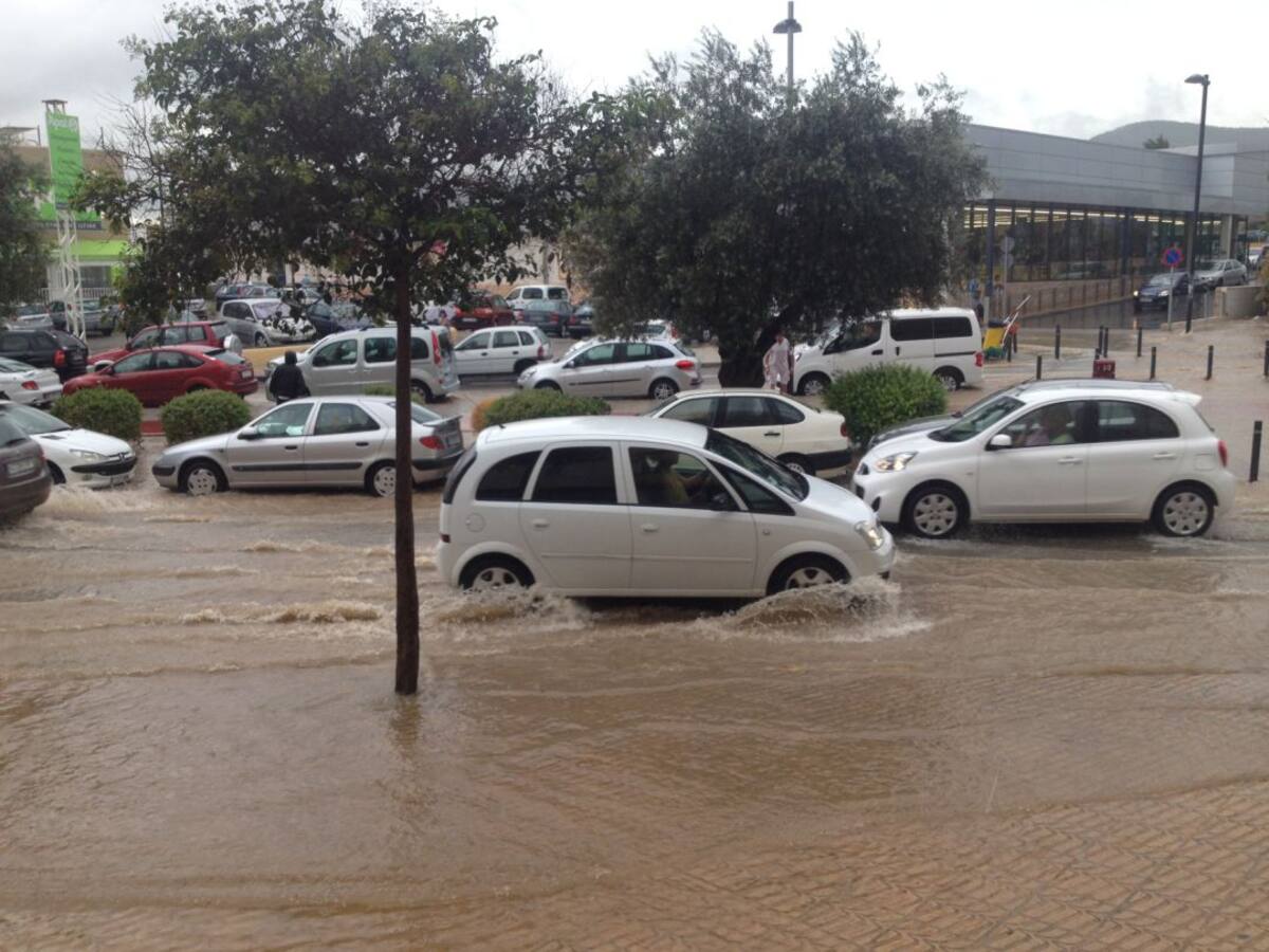 Las Pitiusas en alerta por fuertes lluvias a partir de la próxima madrugada