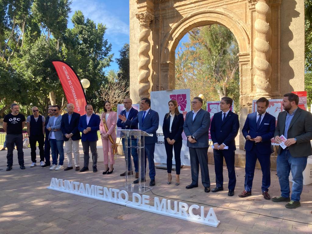 Presentación del programa de las Fiestas de Primavera de Murcia 2023