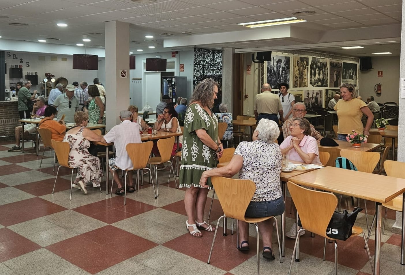 La nueva cafetería del centro de mayores de Valdemoro
