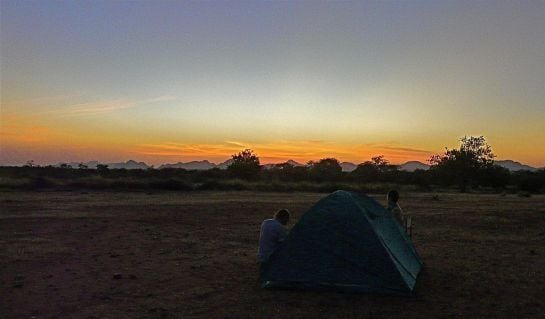 Atardecer en Sudán.