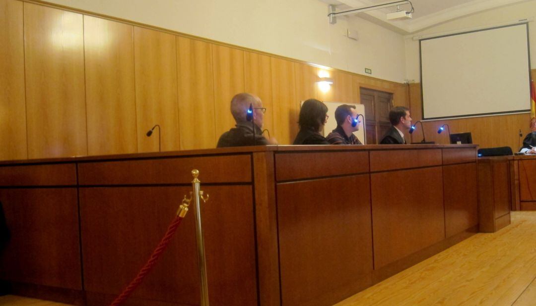 Imagen de los acusados en el juicio