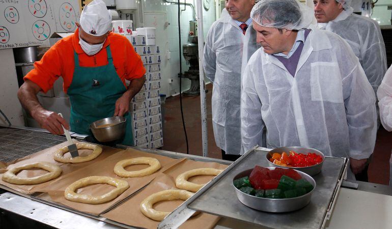 Jaime González Taboada visita la empresa García-Leñero