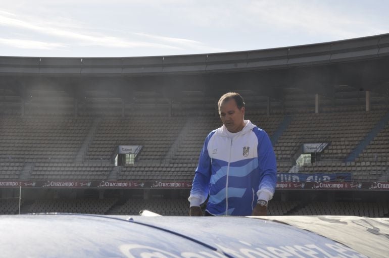 Vicente Vargas durante un partido en Chapín