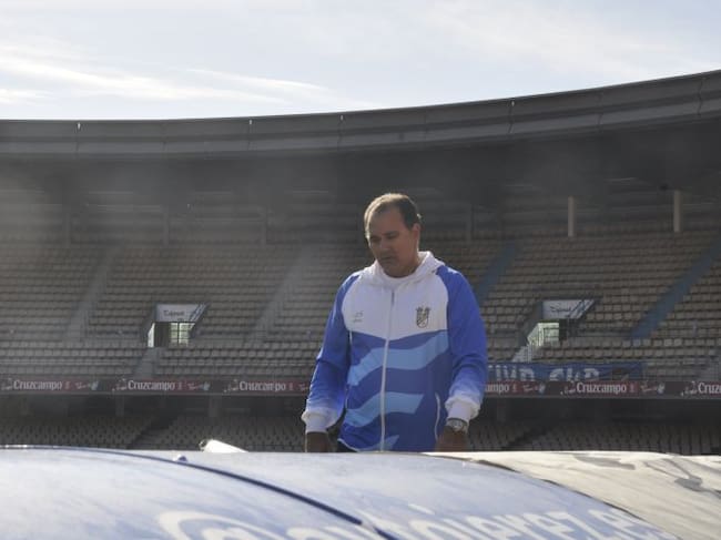 Vicente Vargas durante un partido en Chapín