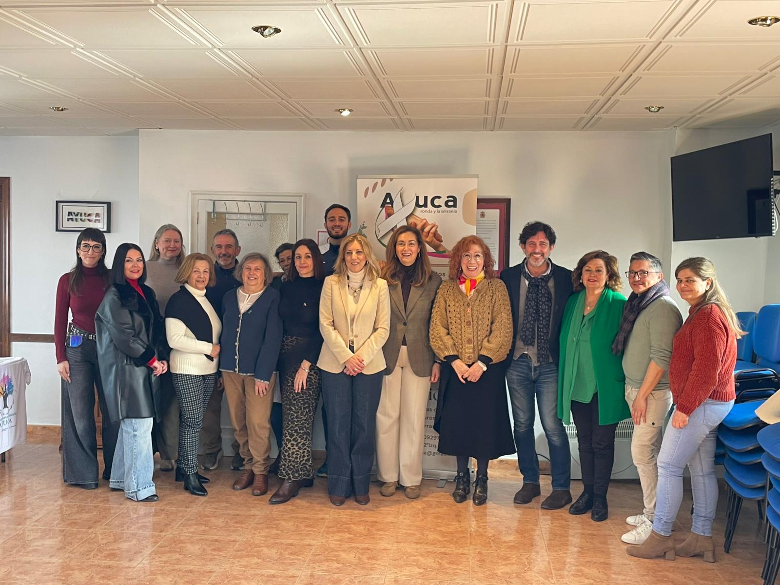 Los responsables de los talleres también han estado presentes en la rueda de prensa.