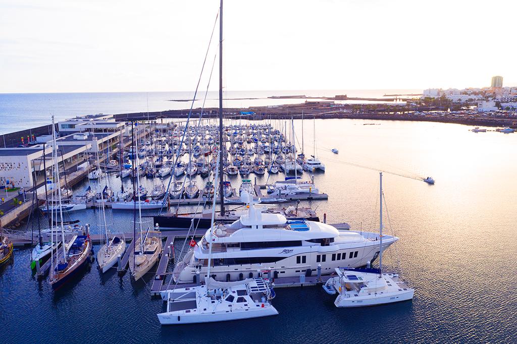 Marina Lanzarote, en Arrecife.