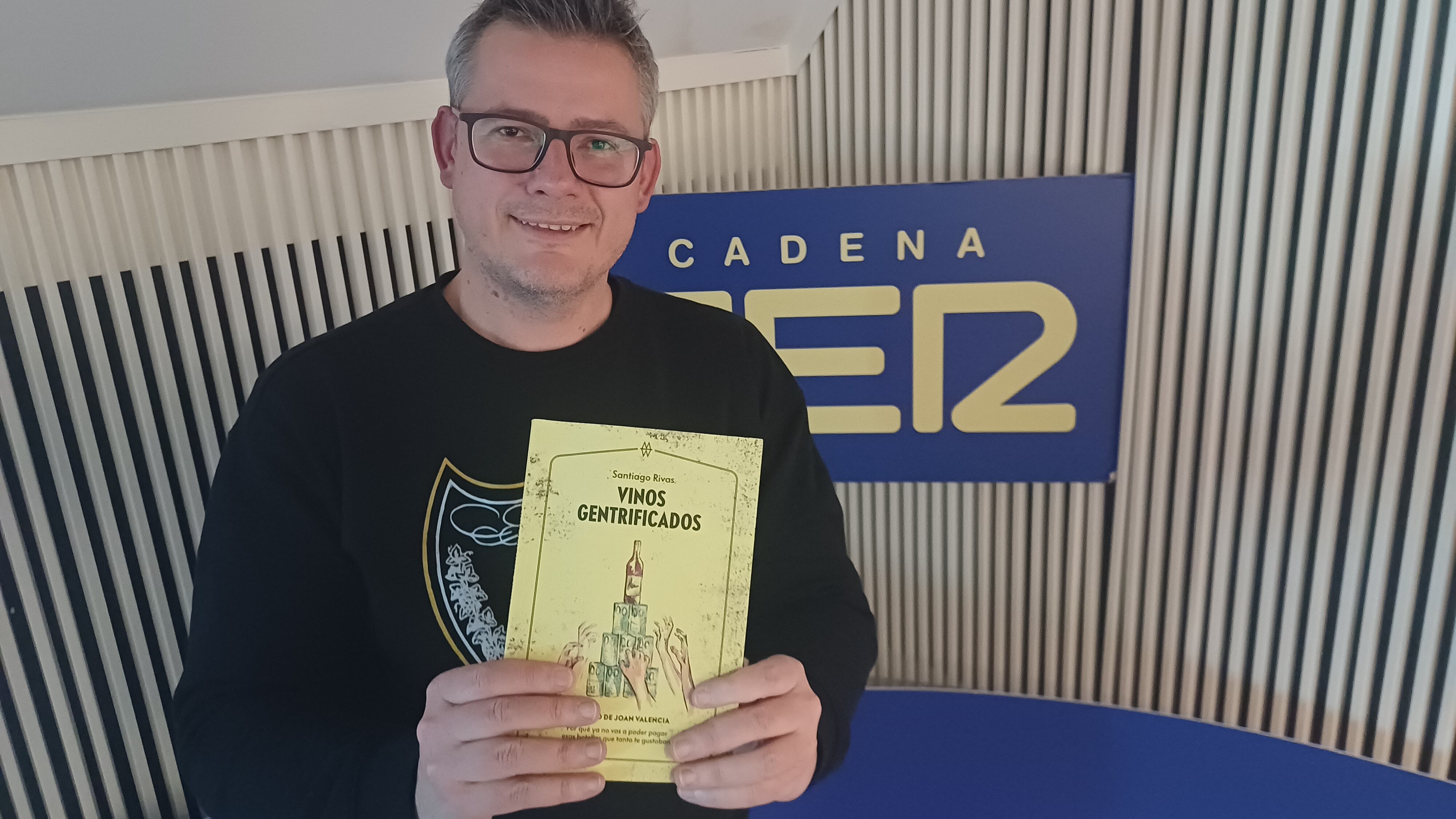 Santi Rivas, autor de 'Vinos gentrificados', en la SER.