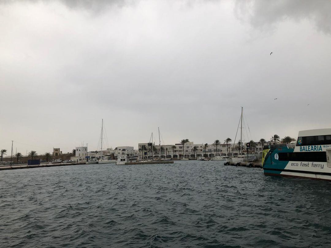 Imagen de archivo del Puerto de la Savina este invierno