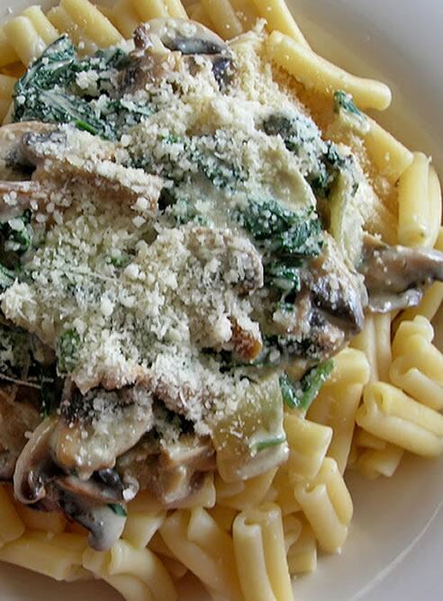 Gratín de Macarrones al Cabrales