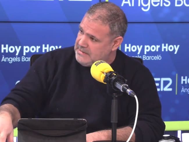 El periodista, José Precedo, en 'Hoy por hoy'.
