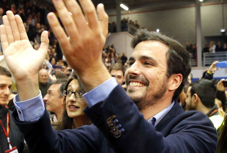 El candidato de IU-Unidad Popular, Alberto Garzón.