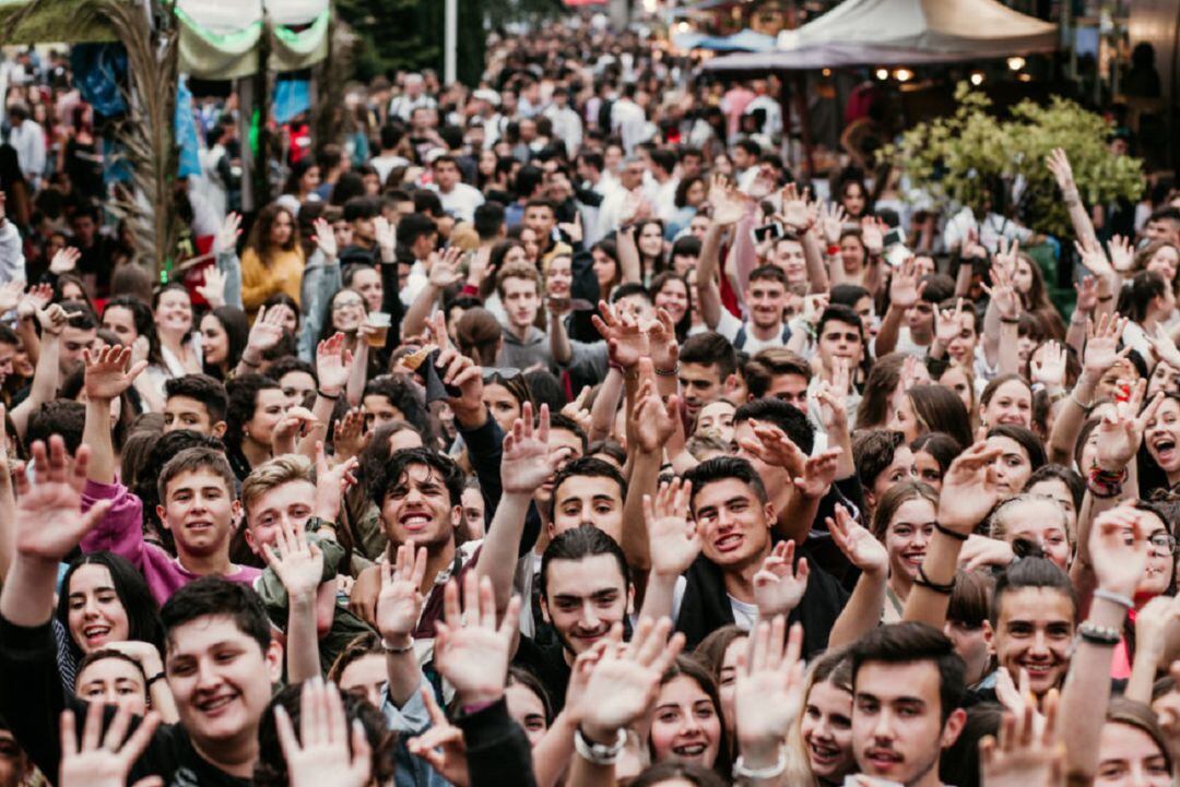 Espectadores en el concierto de Beret de 2019.