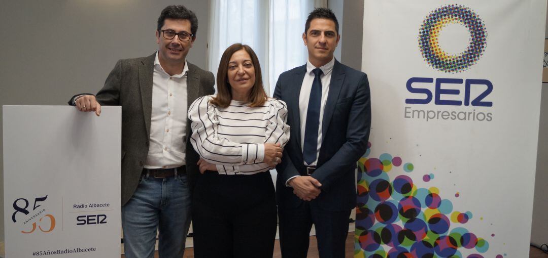 Ricardo Sánchez Butragueño, Justina Gómez y Óscar Jiménez