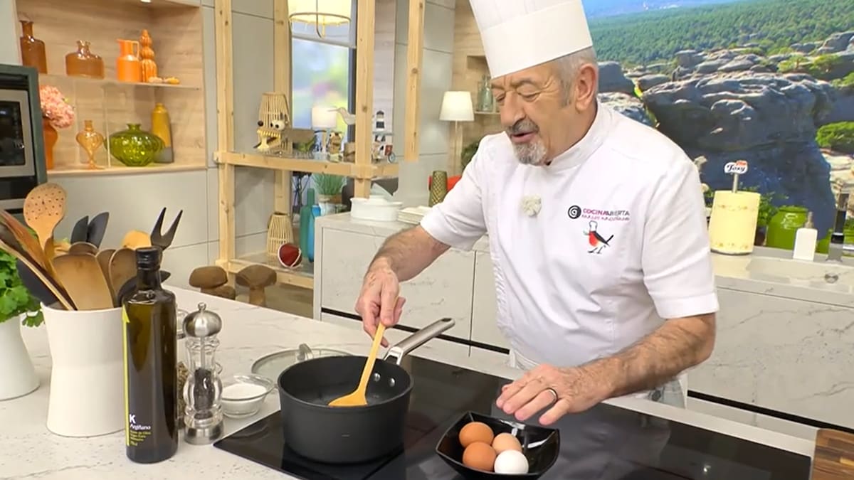 El alimento clave en el desayuno de Arguiñano: el cocinero revela el producto irremplazable en sus mañanas