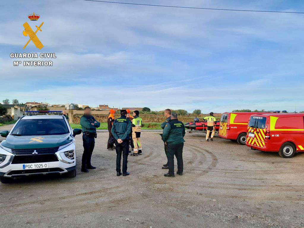 La Guardia Civil, durante una de las jornadas de búsqueda del desaparecido / Cedida