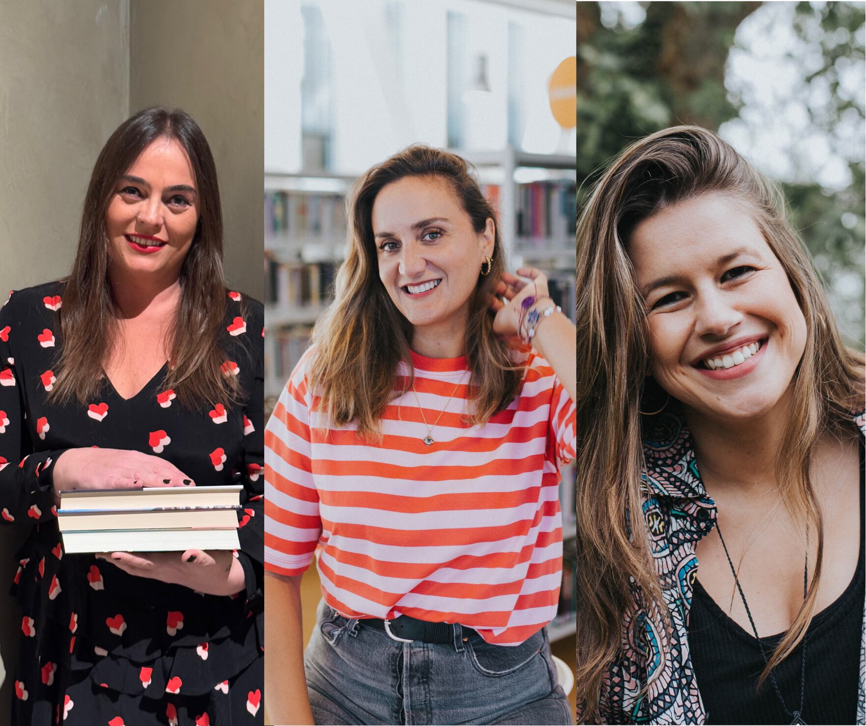 Abril Camino, Érica Esmorís y Andrea Maceiras, ganadoras de los premios Xerais 2025