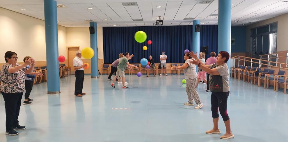 Actividades para mayores  en el programa envejecimiento activo