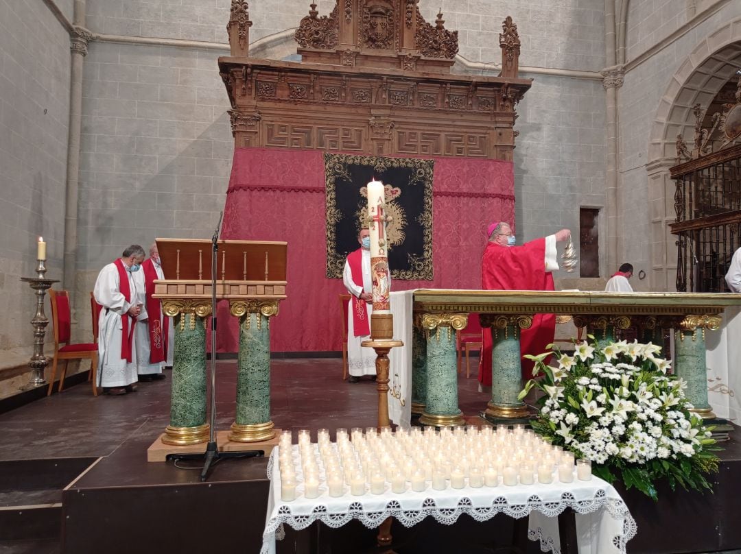 Funeral por las víctimas del Covid-19 en la catedral de palencia