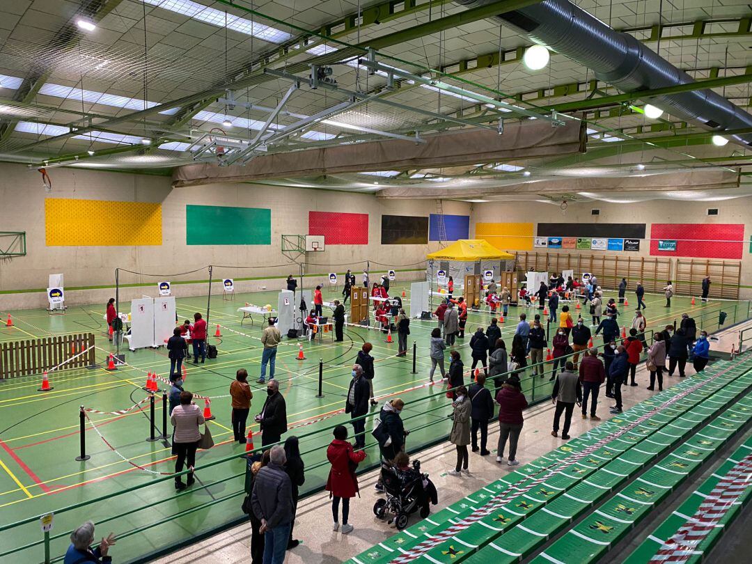 Las vacunaciones siguen a buen ritmo en Medina del Campo y en la zona de influencia del Hospital