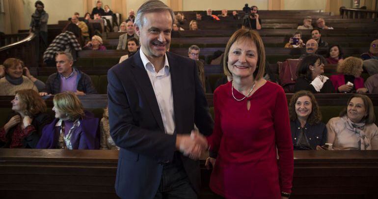 Vicent Martínez y Mavi Mestre, candidatos a rectorado de UV