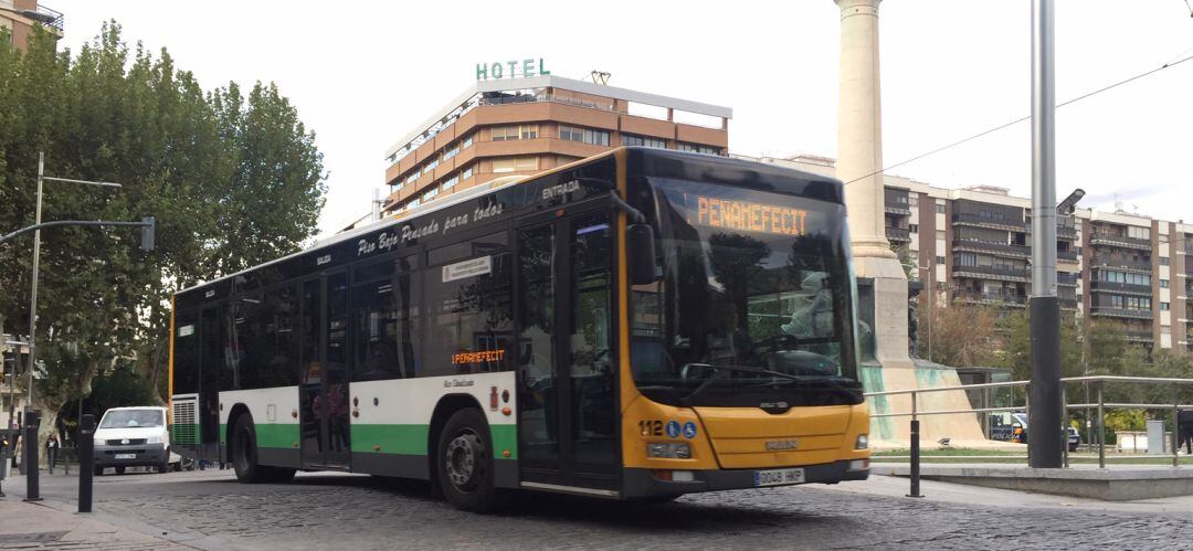 Autobús urbano de Jaén.