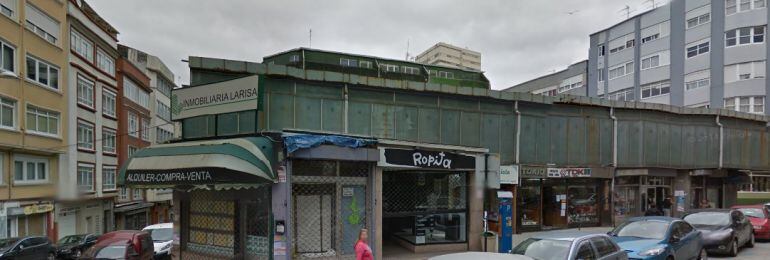 Mercado de Santa Lucçía, exterior