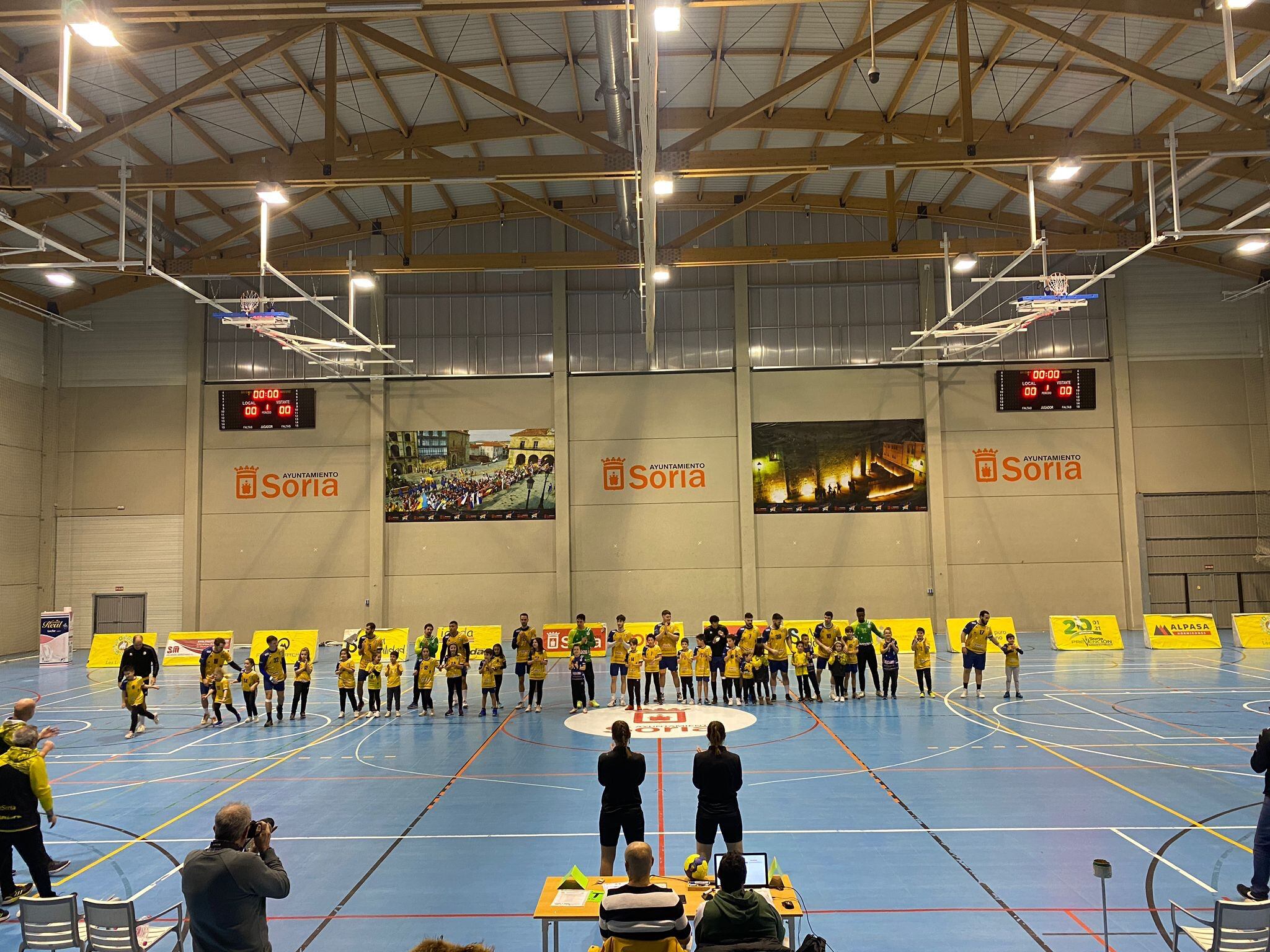 El Balonmano Soria, en el San Andrés.