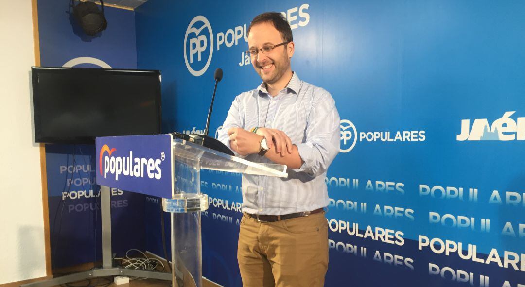 Erik Domínguez se ha mostrado muy satisfecho con el aumento del empleo en Andalucía, algo que no ha sucedido en la provincia de Jaén