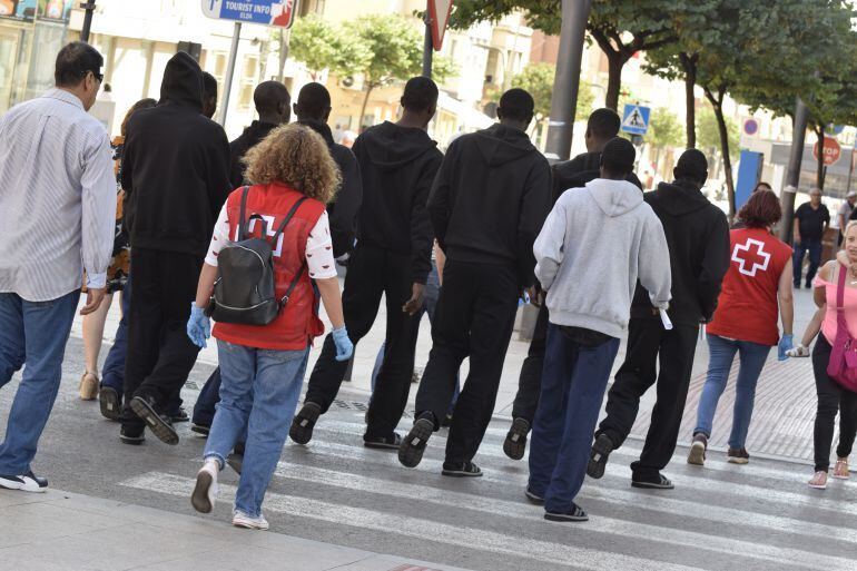 Los inmigrantes ya están acogidos en Elda