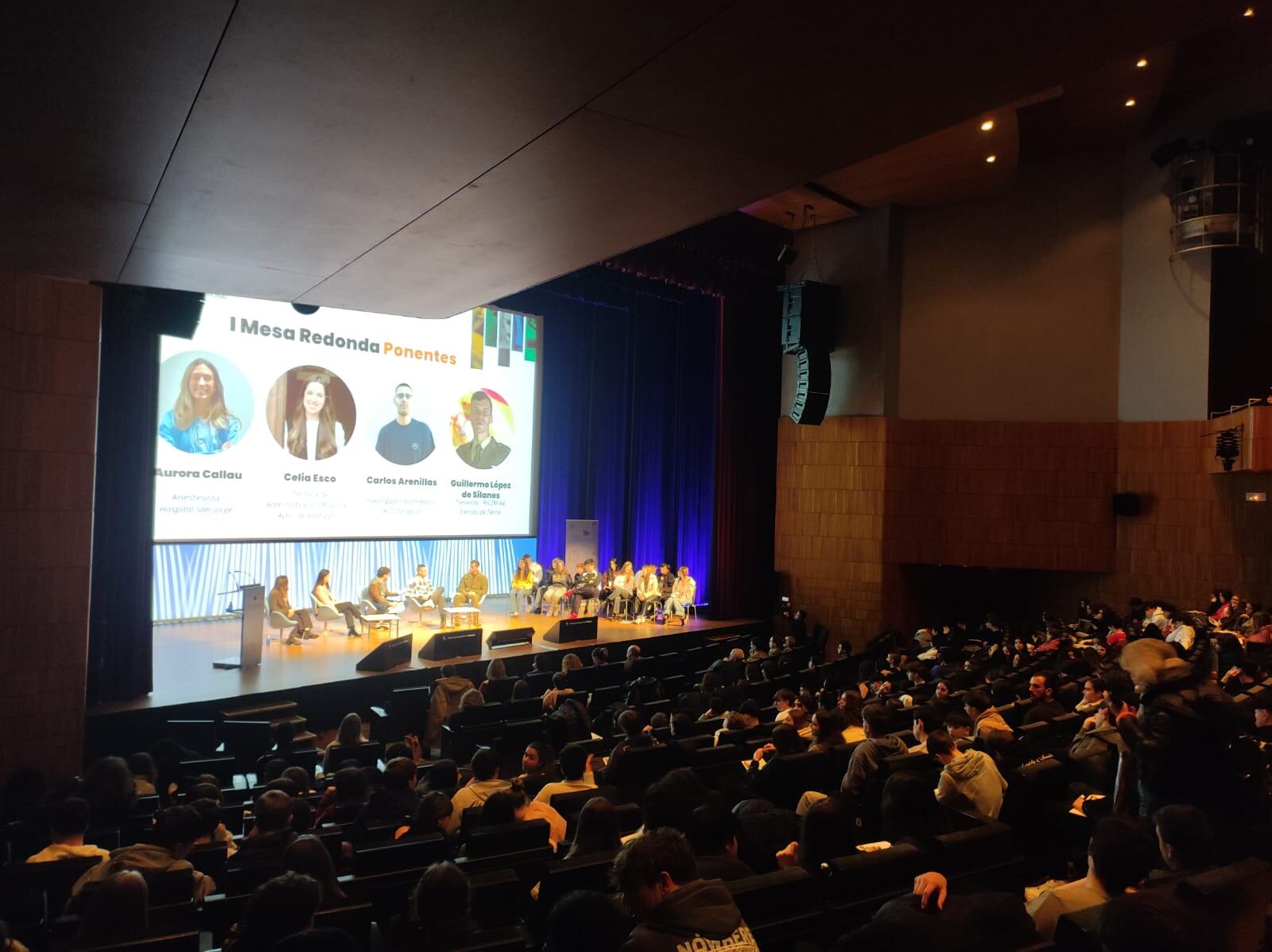 IV Jornada de Orientación 'Oriéntate en la Hoya de Huesca' celebrada este miércoles en el Palacio de Congresos.