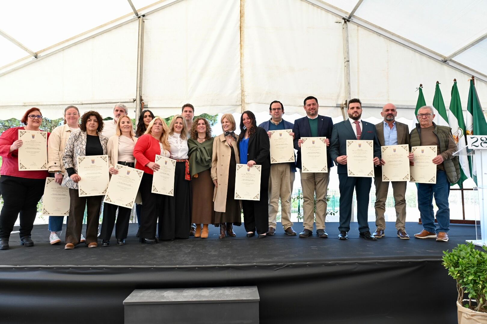Acto premio Dia de Andalucía