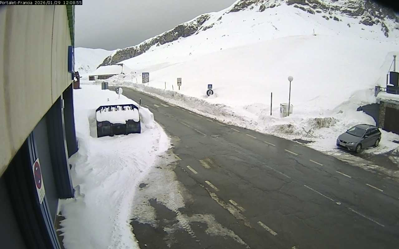Frontera del Portalet en el lado francés