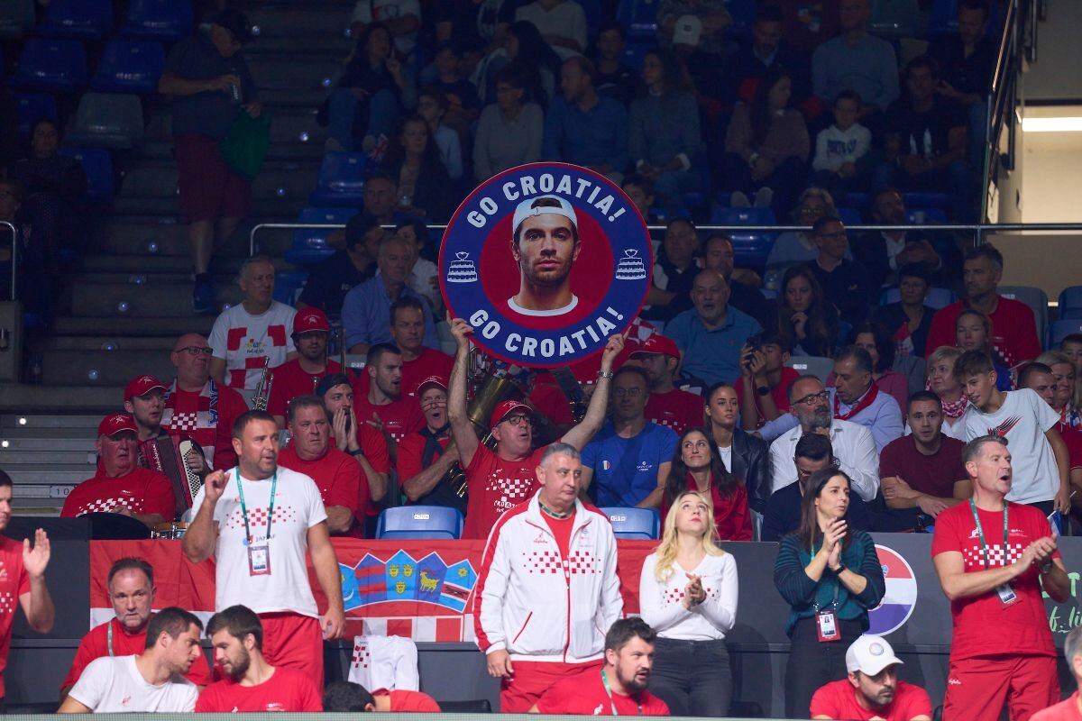 Espectáculo y éxito en la Copa Davis celebrada en el Martín Carpena de Málaga