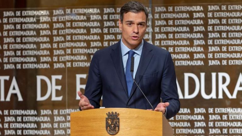 El secretario general del PSOE, Pedro Sánchez