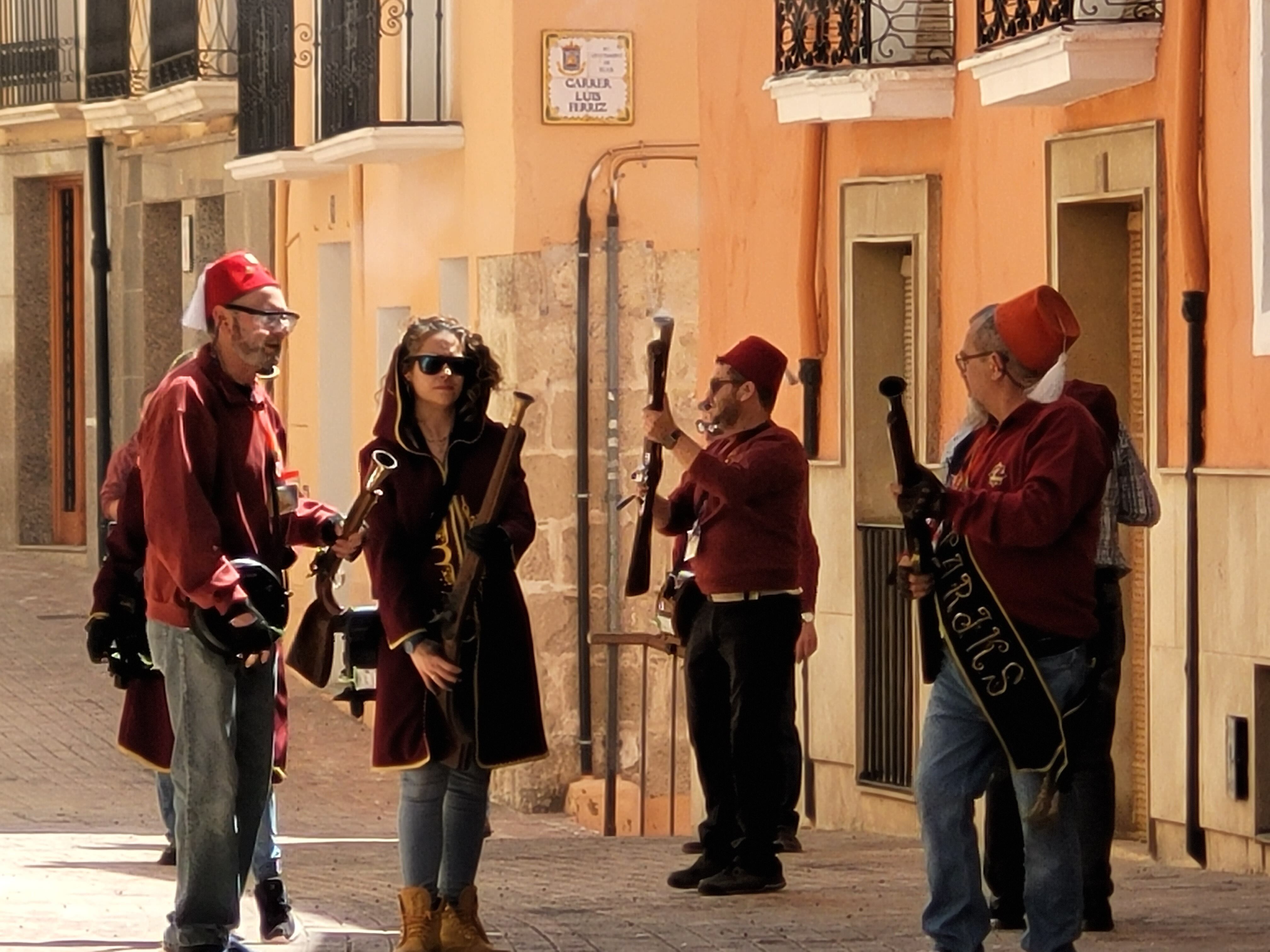 Arcabuceros en el día de San Vicente