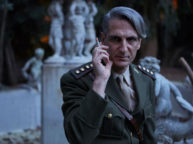 Héctor Alterio forma parte del elenco de la serie "Santa Evita" que se preestrenará en Toledo en el palacio de Congresos El Greco