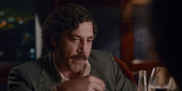 El actor español Javier Bardem durante una secuencia del la obra cinematográfica &#039;Loving Pablo&#039;. 