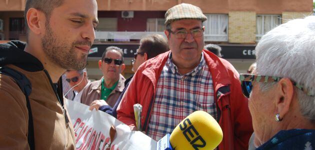 A pie de calle Madrid Oeste 14-05-2018 – Concentración por las pensiones en Móstoles