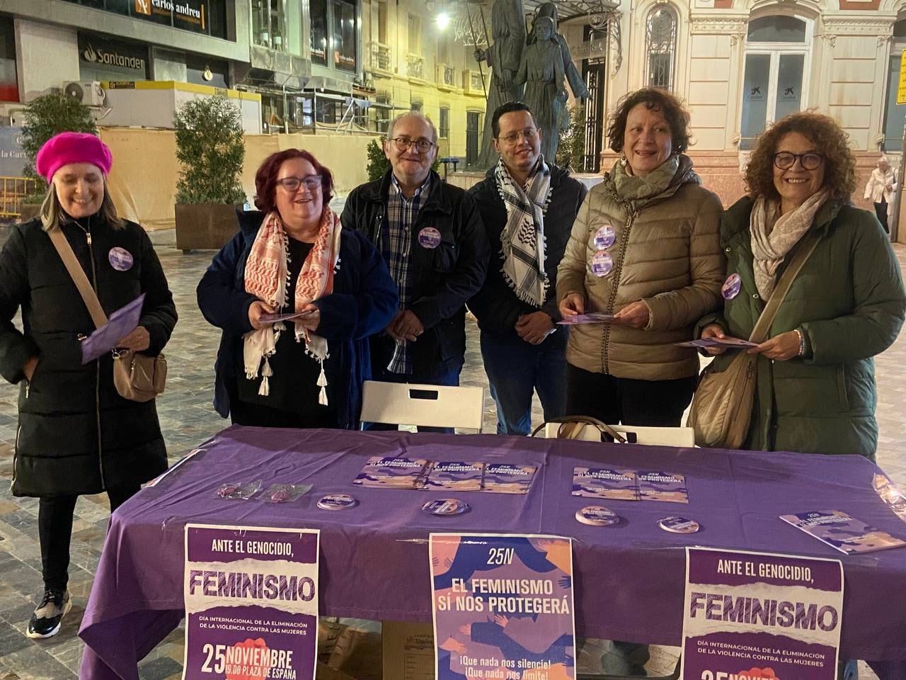 Podemos moviliza a su militancia con motivo del Día de la Eliminación Violencia Género