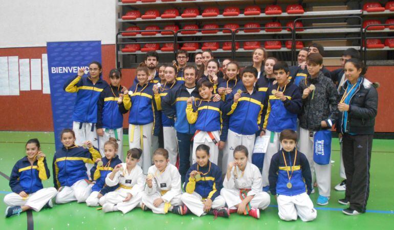 La Escuela Municipal de Taekwondo de Colmenar Viejo consiguió 35 medallas en el Campeonato de promoción de Tres Cantos