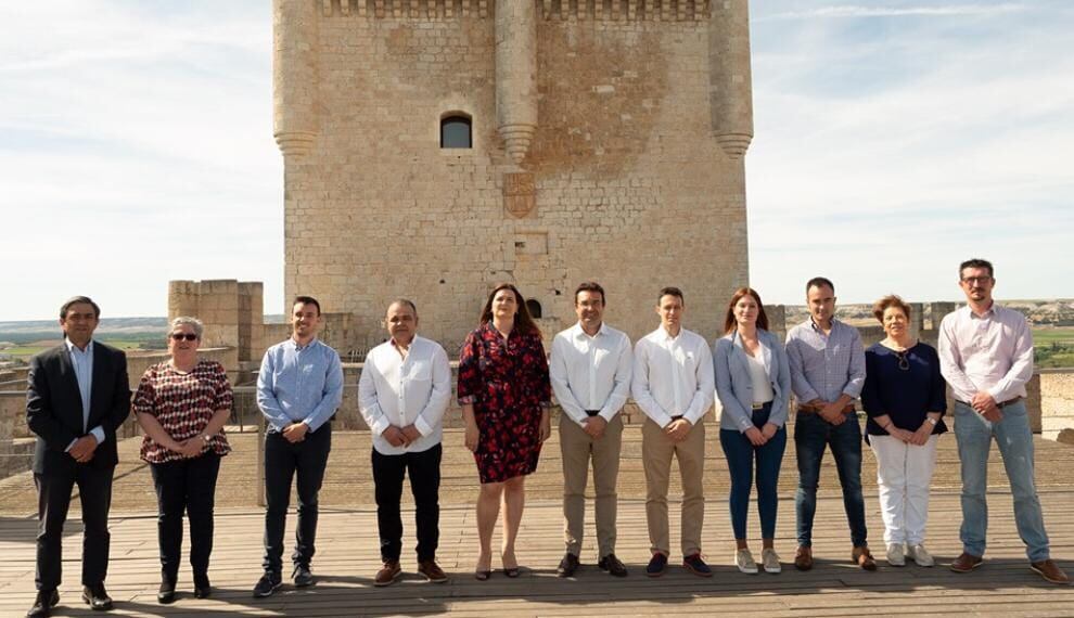 El equipo de Gobierno del Partido Popular en el Ayuntamiento de Peñafiel