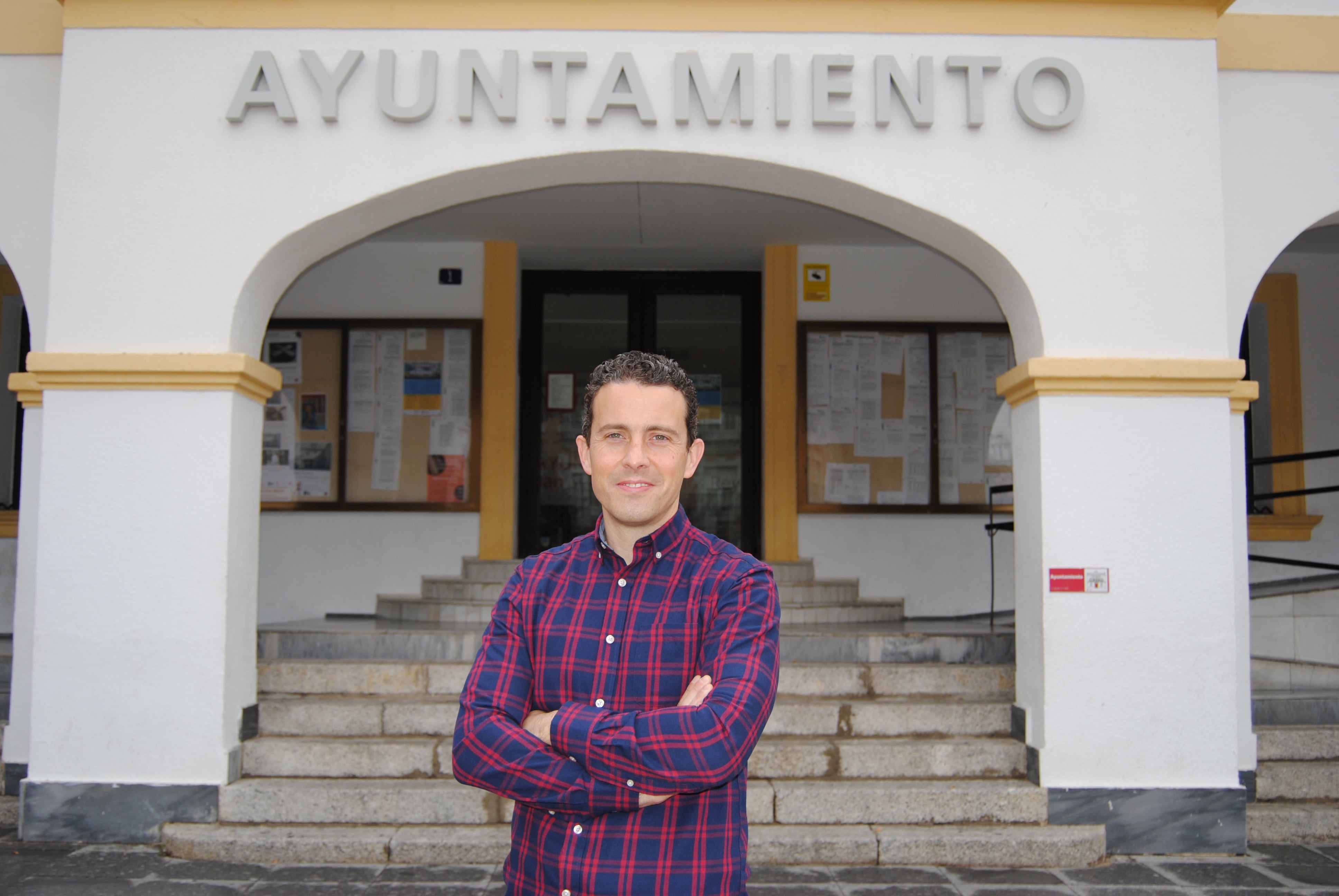 Juan ángulo, portavoz de Podemos en San Sebastián de los Reyes