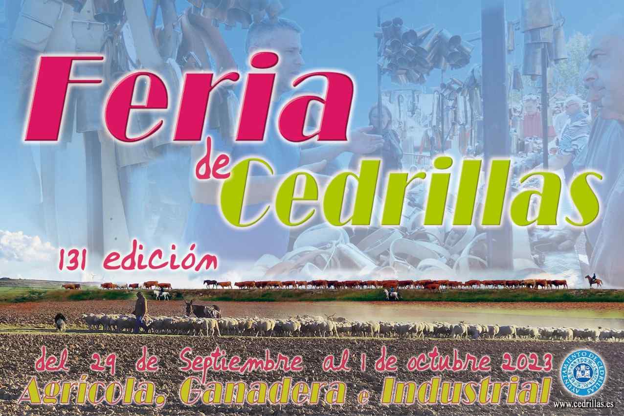 CARTEL FERIA DE CEDRILLAS 2023
