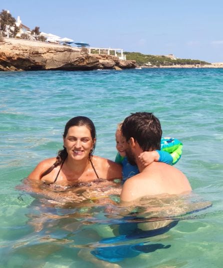 Romina y su familia, este verano en Palma, donde finalmente van a vivir