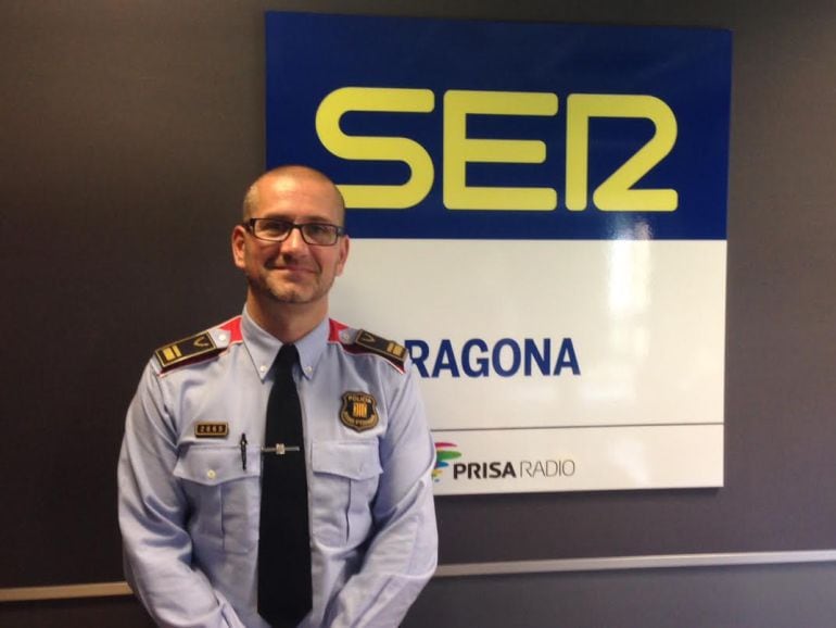 L&#039;intendent Rafel Comes dels Mossos d&#039;Esquadra als estudis de SER Tarragona